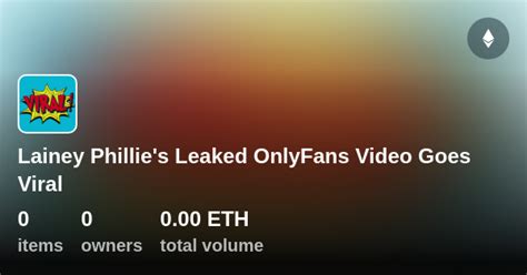 lainey onlyfans|Lainey Phillie OnlyFans Leaked Video Goes Viral: Watch the Full ...